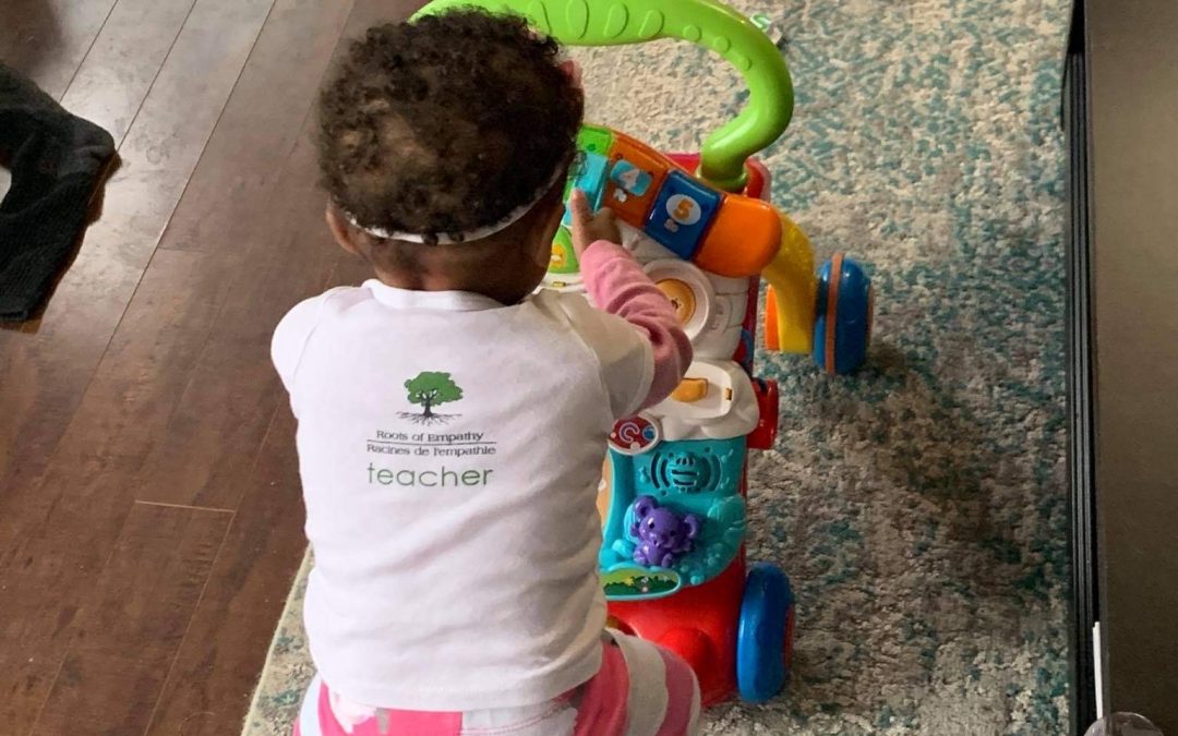 Roots of Empathy Program teaching children in Armstrong