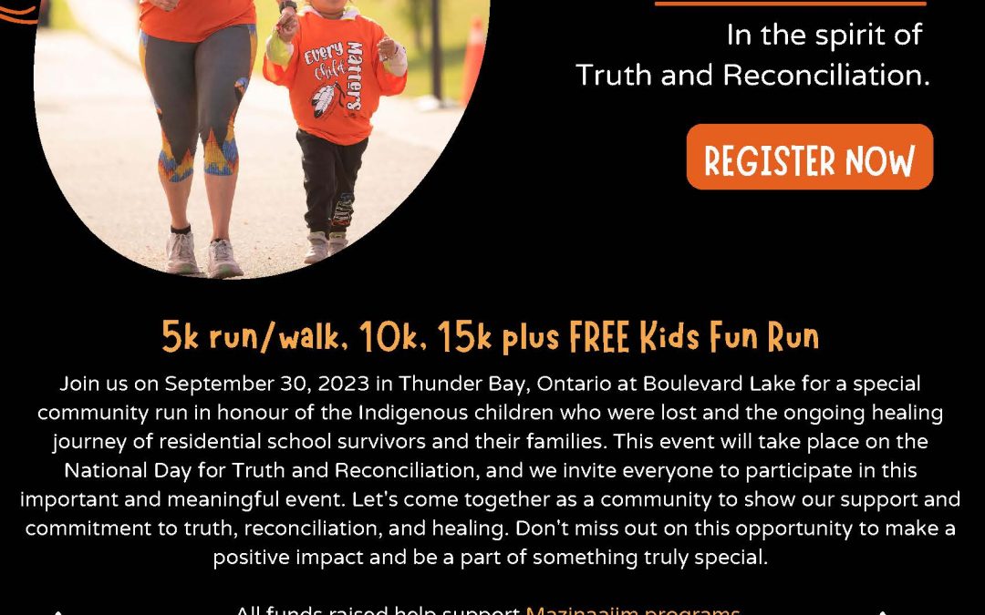 Honouring our Children Run September 30, 2023