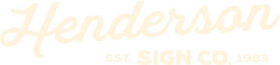 Henderson Signs