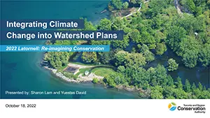 Integrating Climate Change into Watershed Plans