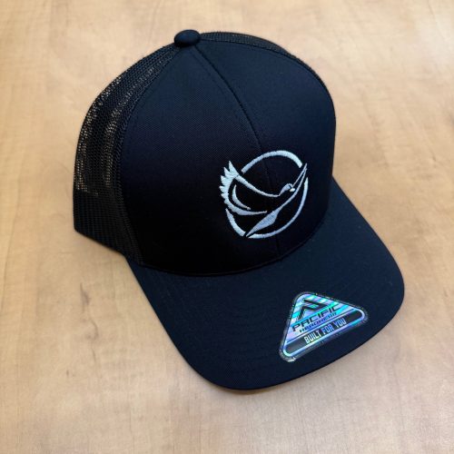 LRCA Mesh Snap Back Hat - BLACK