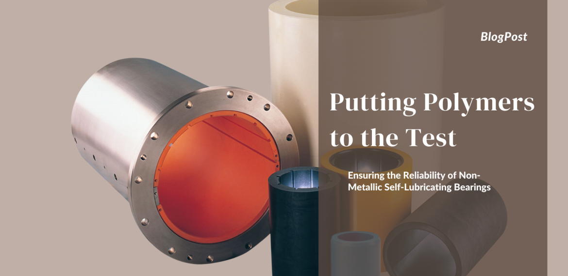 Lubricated bearing, Non-Metallic, thordon bearings