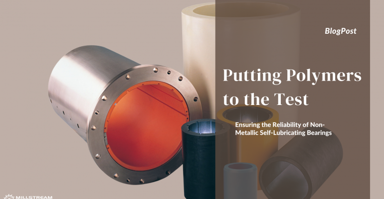 Lubricated bearing, Non-Metallic, thordon bearings