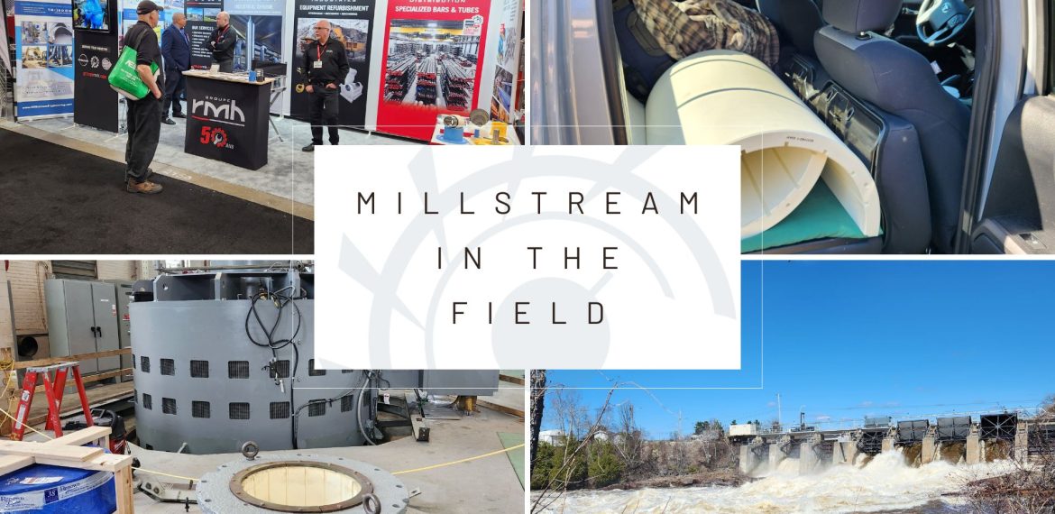 Millstream in the field