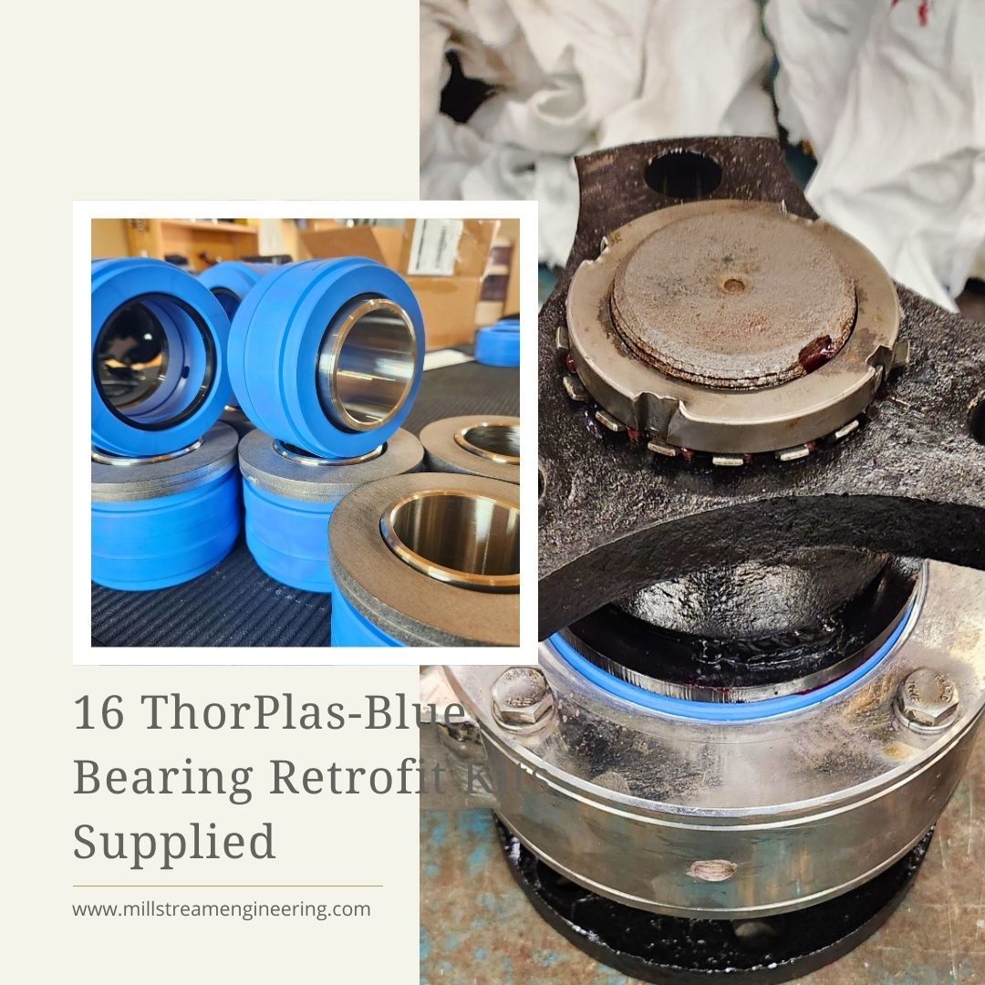 16 ThorPlas-Blue Bearing Retrofit Kits Supplied