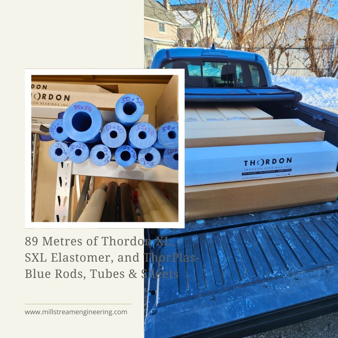 Custom-designed ThorPlas-Blue bushings