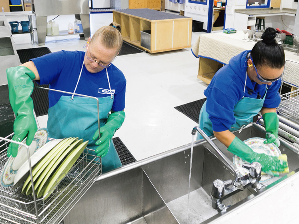 cleaning possessions